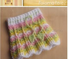 Primavera Skirt Pattern - Crochet Baby Skirt Pattern - Baby skirt crochet pattern