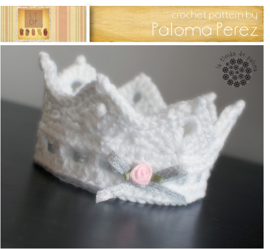 Crochet Baby Crown Pattern - Ariel Crown Pattern ...